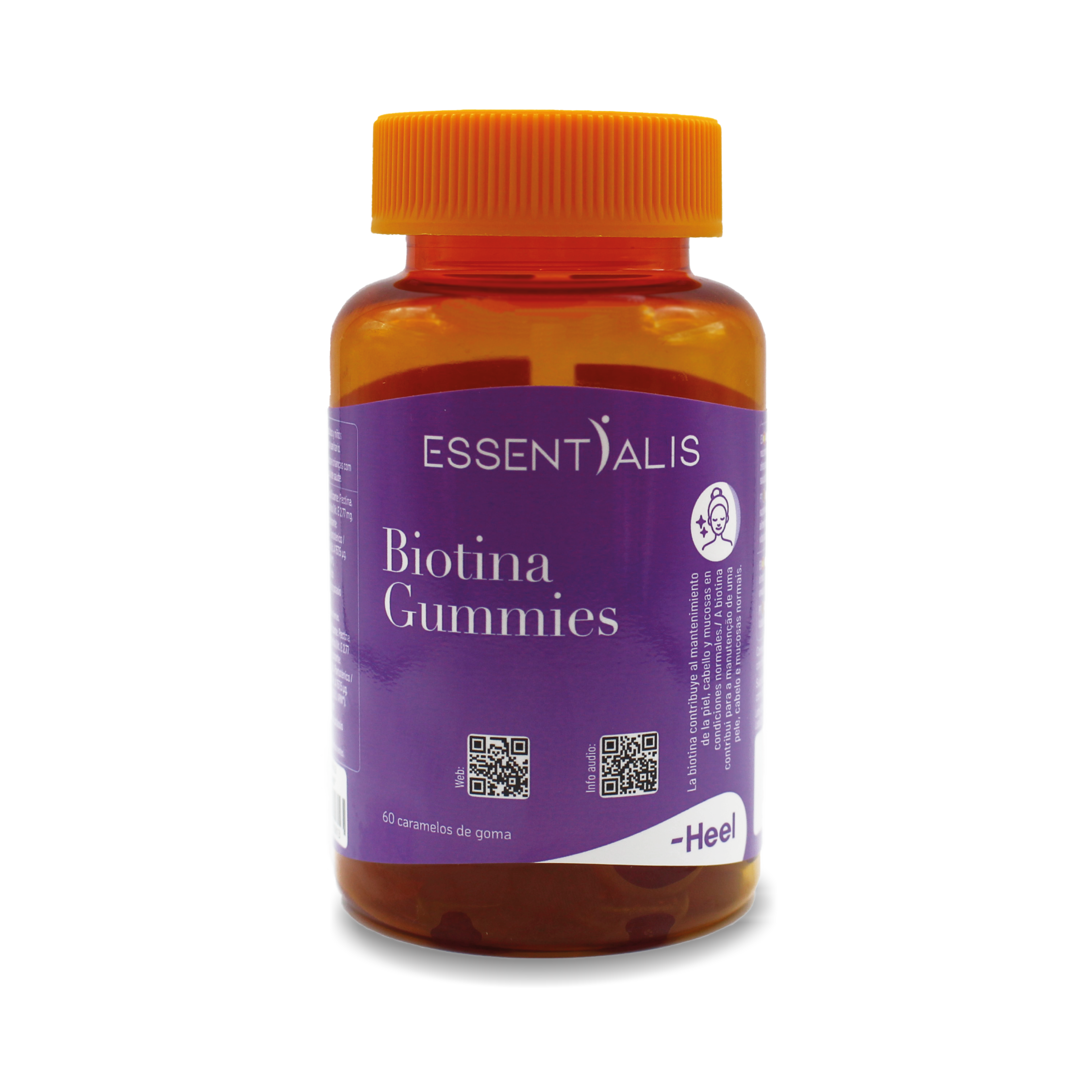 Bote de Essentialis Biotina Gummies