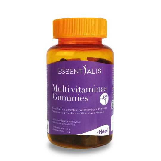 Bote de Essentialis Multi vitaminas Gummies